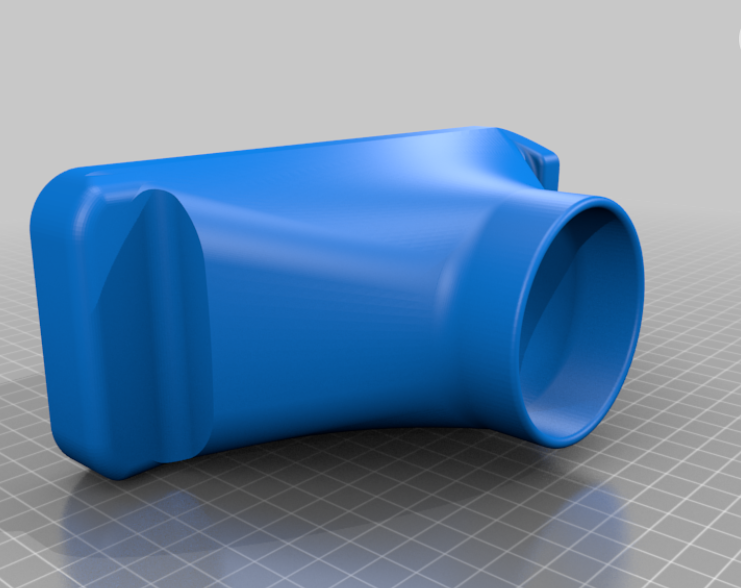 BMW E36 | Air intake for brake cooling