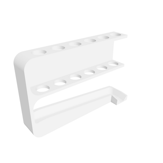 Nástěnný držák na zubní kartáčky