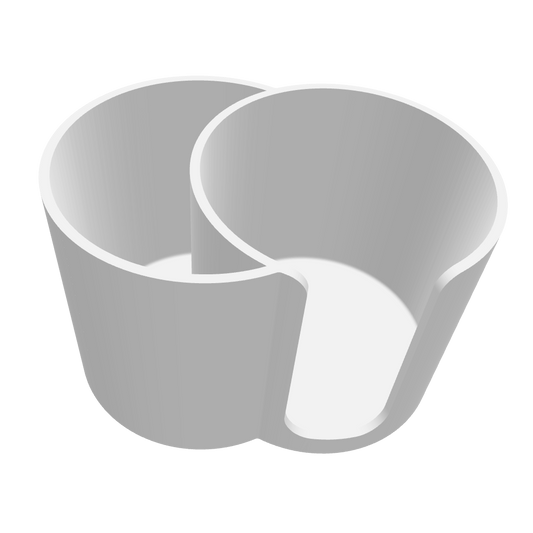 Držák vatových tyčinek a odličovacích polštářků (verze č.2)